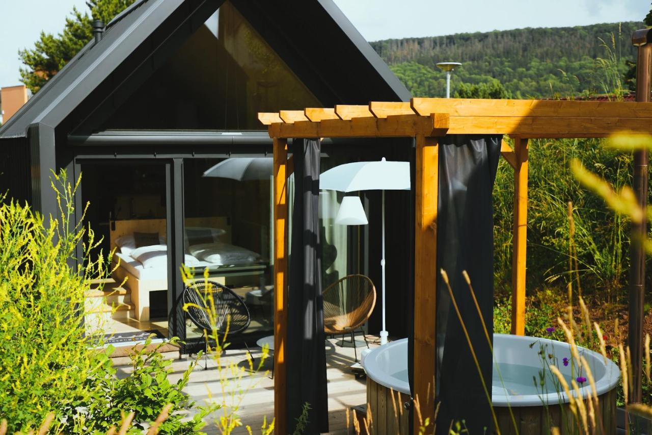 Wiesenglueck Tiny House Hotel Heiligenstadt Extérieur photo
